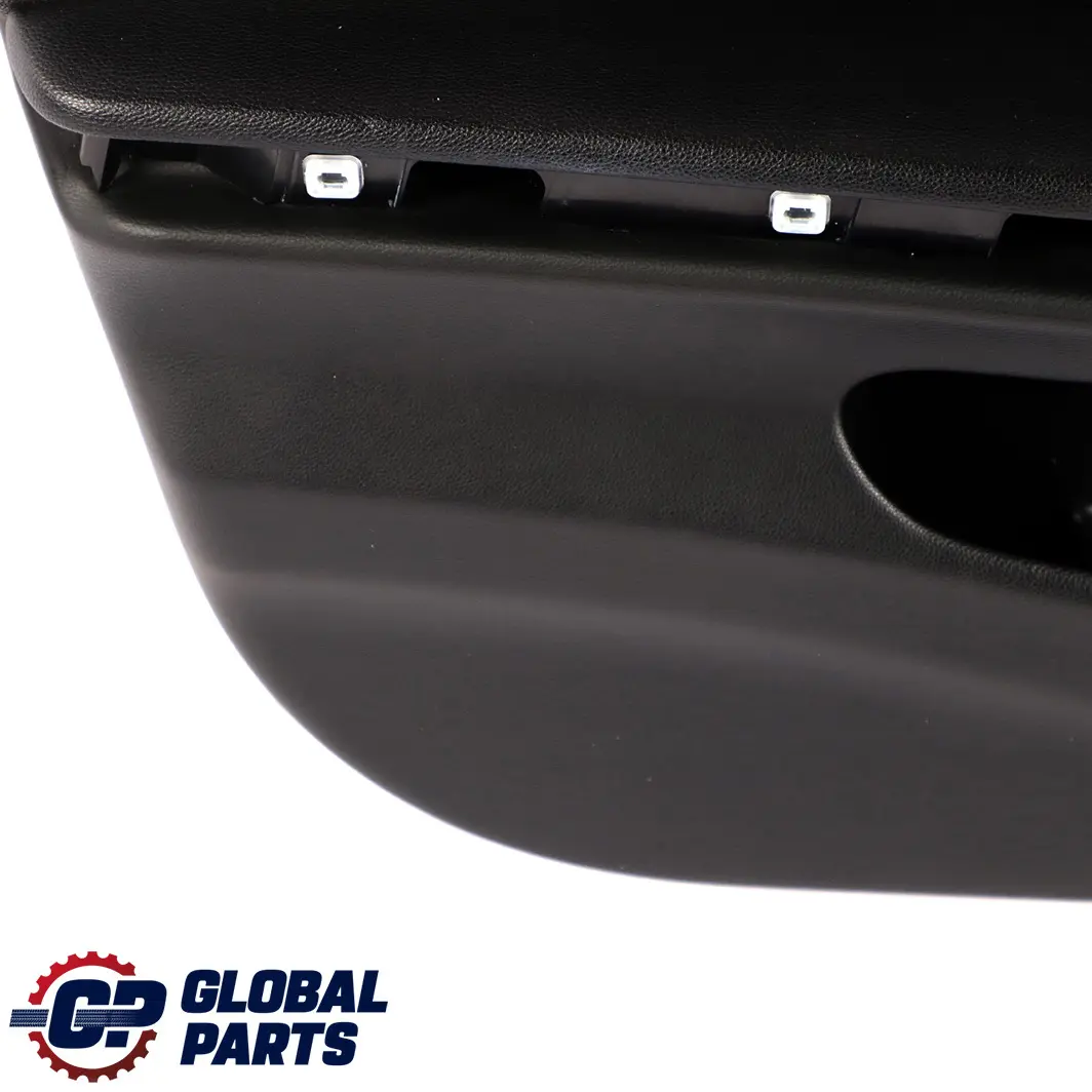 BMW 3 Series E90 E91 Front Left N/S Door Card Cloth Citrus Black Trim Panel