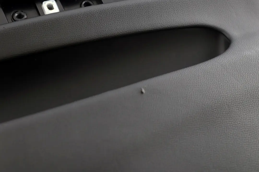 BMW 3 Series E90 E91 Front Right O/S Door Card Cloth Citrus Black Trim Panel