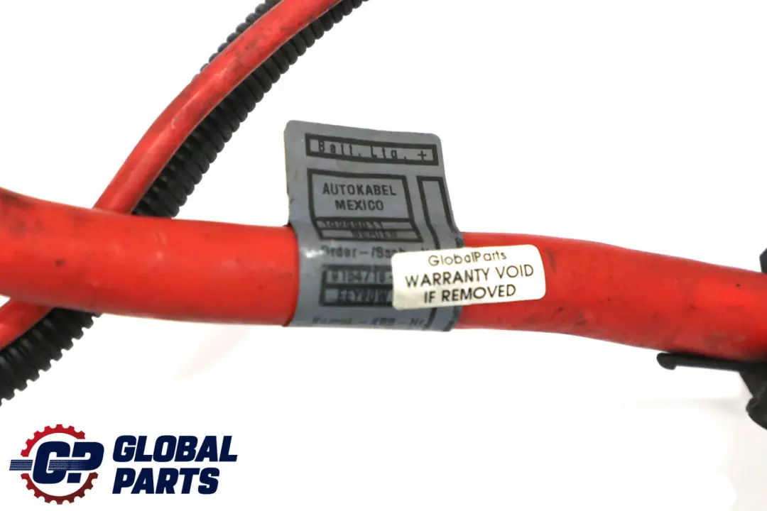 BMW X5 X6 Series E70 E71 Battery Cable Wire Lead Positive Underfloor 9154716