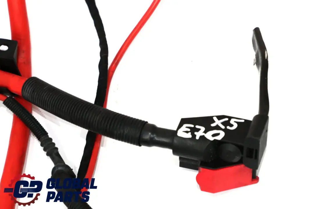 BMW X5 X6 Series E70 E71 Battery Cable Wire Lead Positive Underfloor 9154716