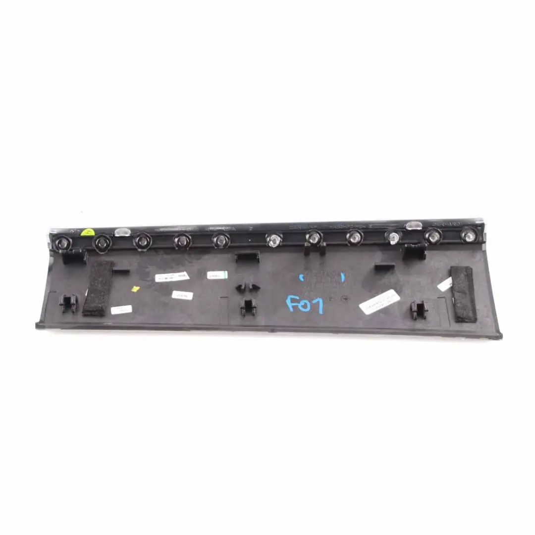 BMW F01 F02 Dashboard Dash Cover Trim Folding Box Aluminium Fine Ground 9155154