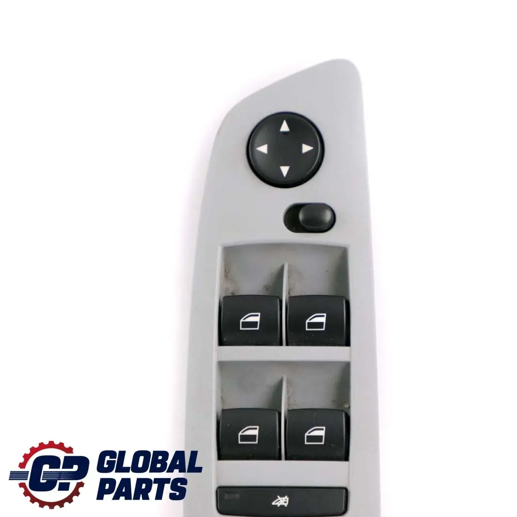 BMW 1 Series E87 LCI Switch Button Window Lifter Driver's Side Grey 9155500