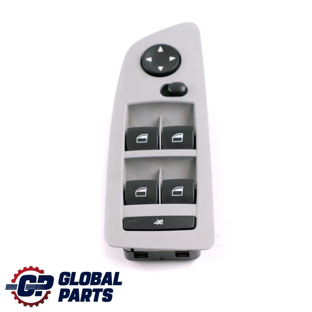 BMW 1 Series E87 LCI Switch Button Window Lifter Driver's Side Grey 9155500