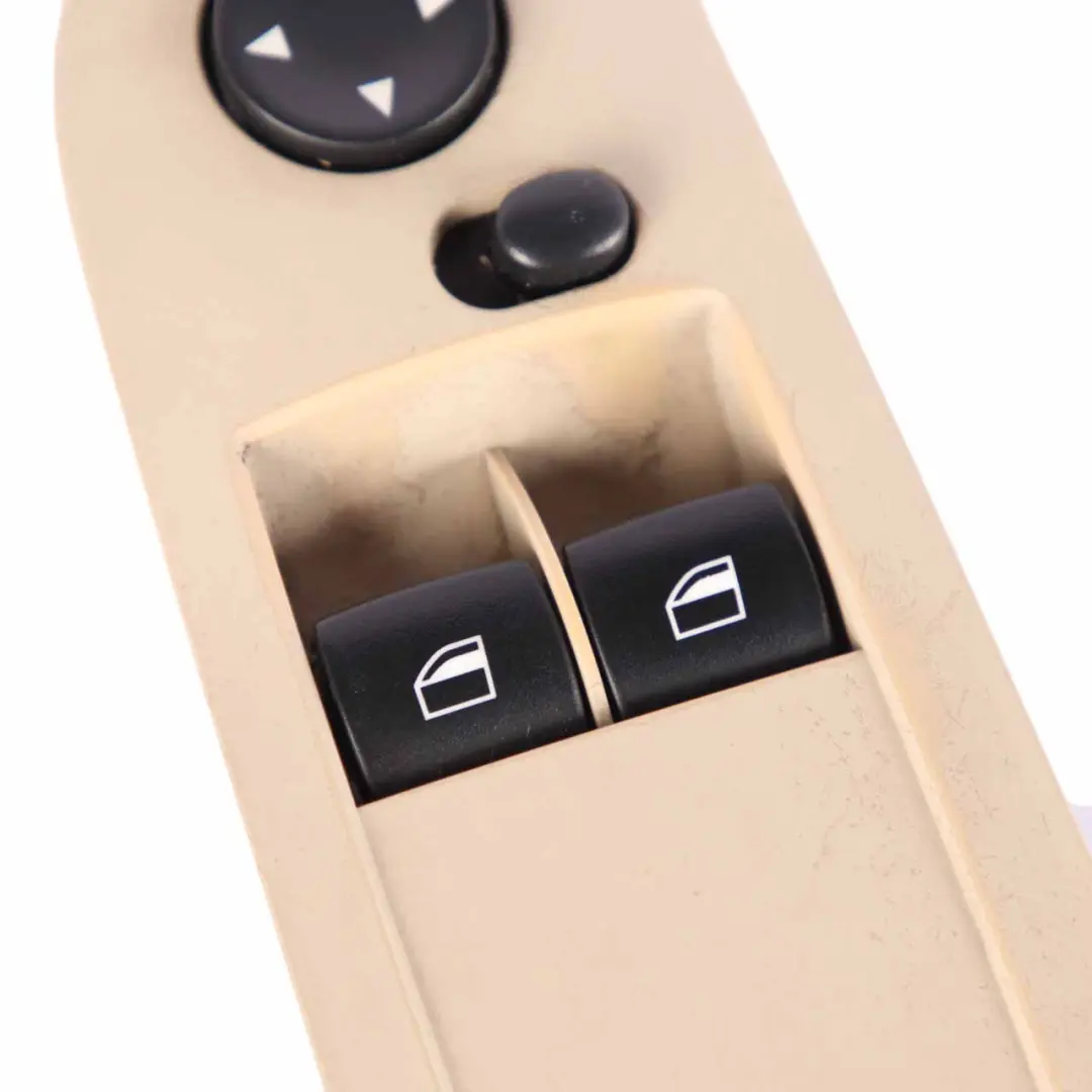 Lifter Switch BMW E92 Window Driver's Side Right O/S Button Beige 9155512