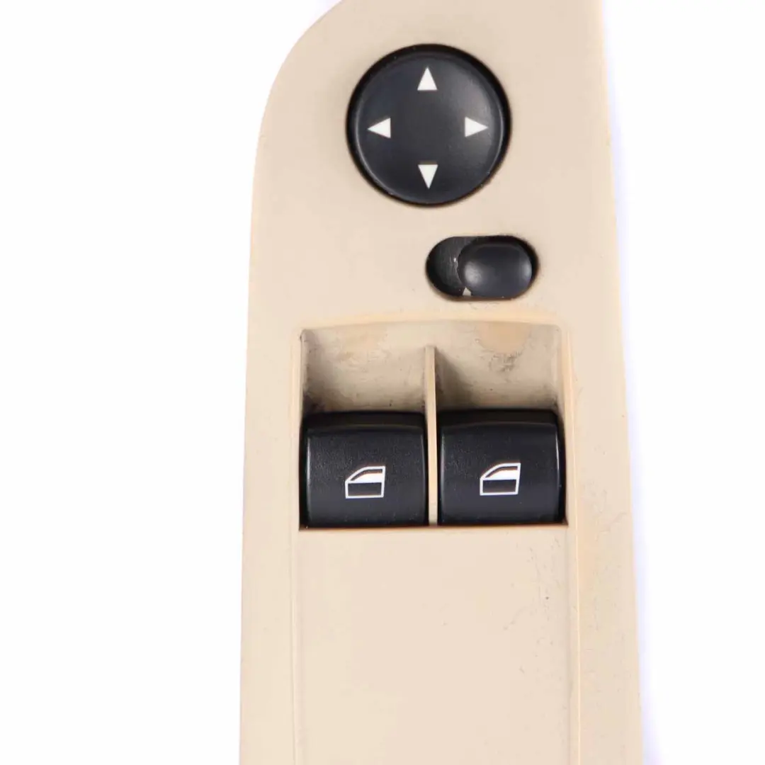 Lifter Switch BMW E92 Window Driver's Side Right O/S Button Beige 9155512