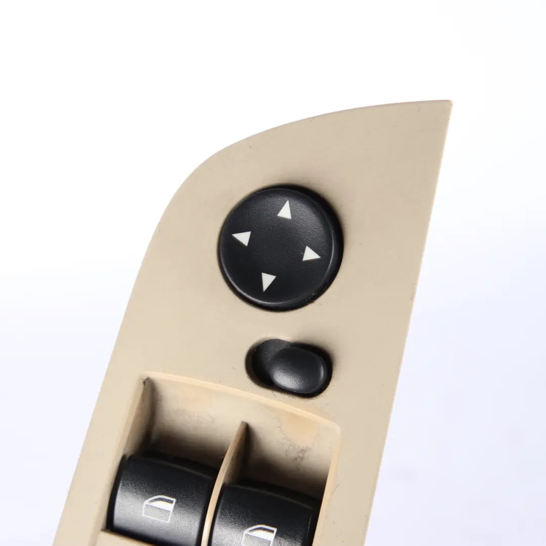 Lifter Switch BMW E92 Window Driver's Side Right O/S Button Beige 9155512