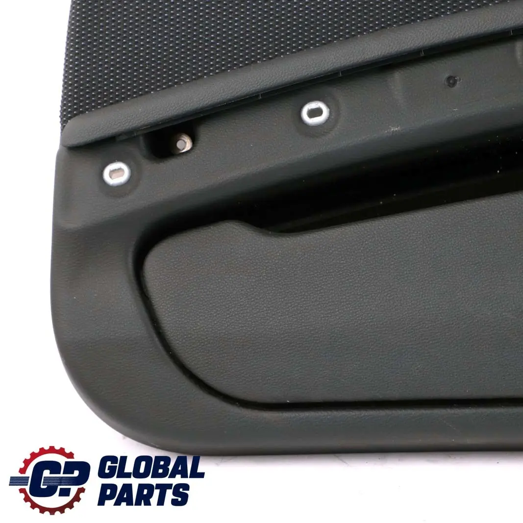 BMW 3 E92 E93 Front Right O/S Door Card Lining Trim Panel Fabric Blue Shadow