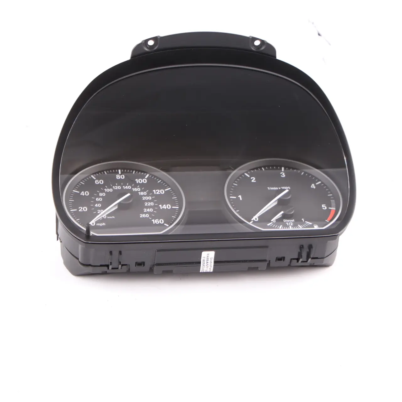 BMW E81 E82 E88 E87 LCI 123d N47S Speedo Clocks Instruments MPH Manual 9166826