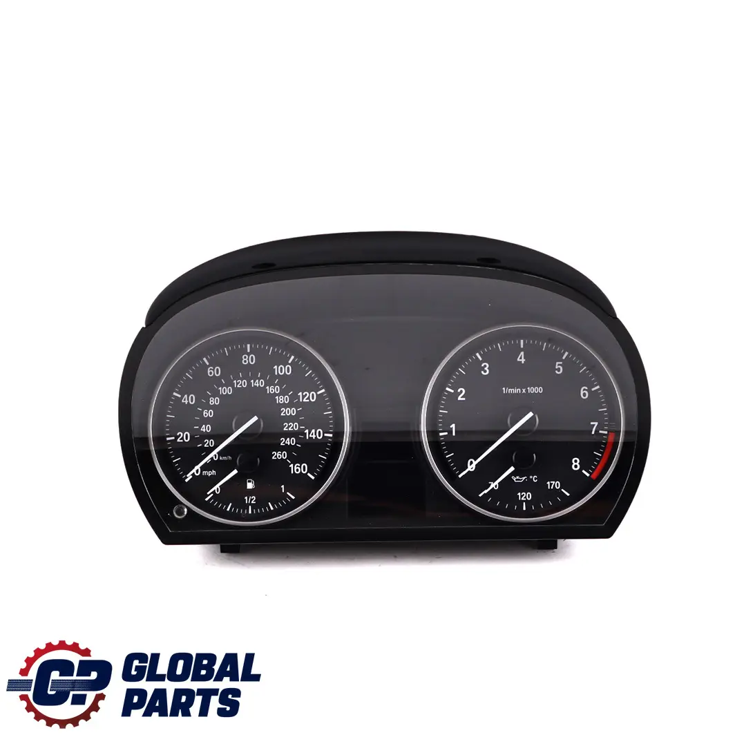 BMW 3 E90 E91 E92 Petrol Instrument Cluster Speedo Clocks Automatic MPH 9166857