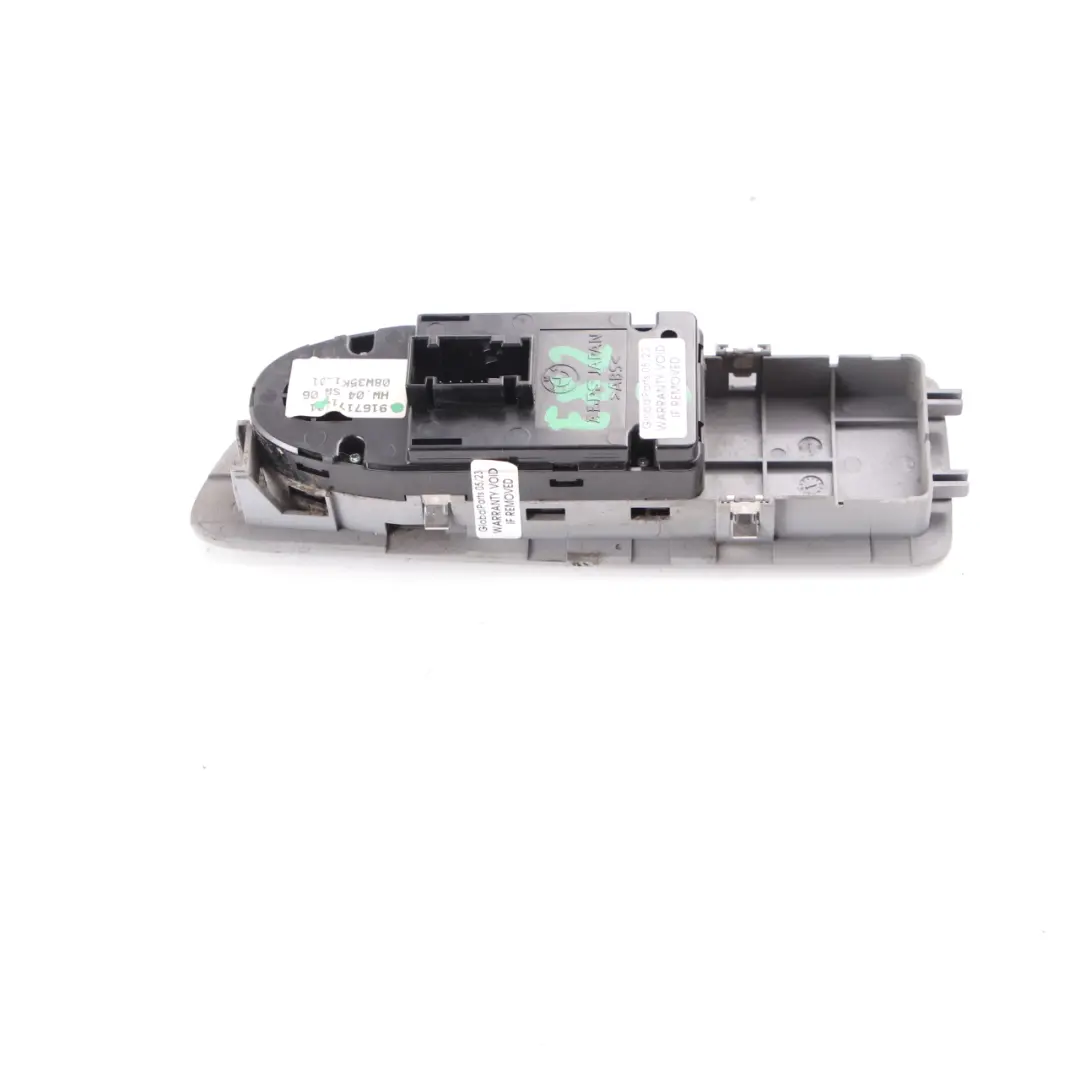 Window Lifter Switch BMW E81 E82 Button Control Unit Grey Driver's Side  - SKU rhd-9167171 - Part number 9167171
