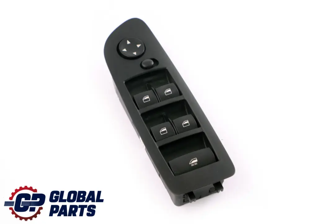 BMW 1 Series E88 Driver's Side Window Lifter Switch Panel Black 9167181