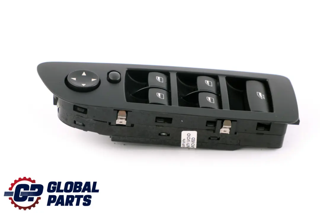 BMW 1 Series E88 Driver's Side Window Lifter Switch Panel Black 9167181