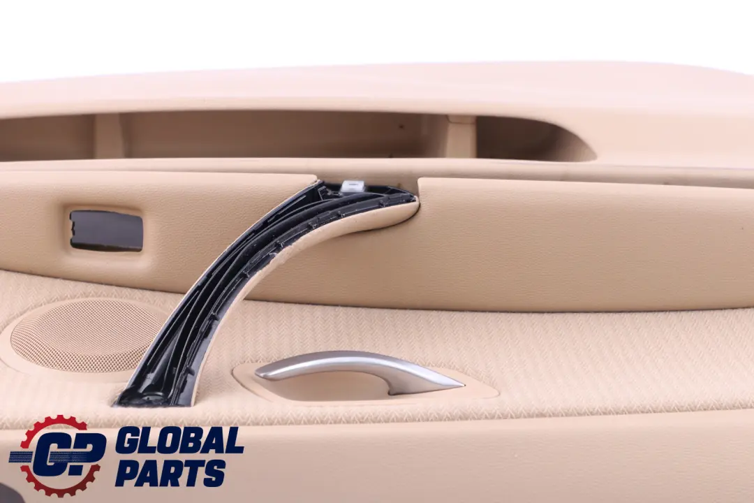 BMW 3 Series E90 E91 LCI 1 Front Left Door N/S Card Panel Beige Cloth Vertex