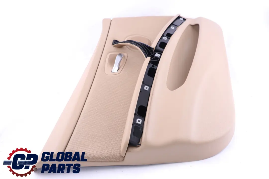BMW 3 Series E90 E91 LCI 1 Front Left Door N/S Card Panel Beige Cloth Vertex