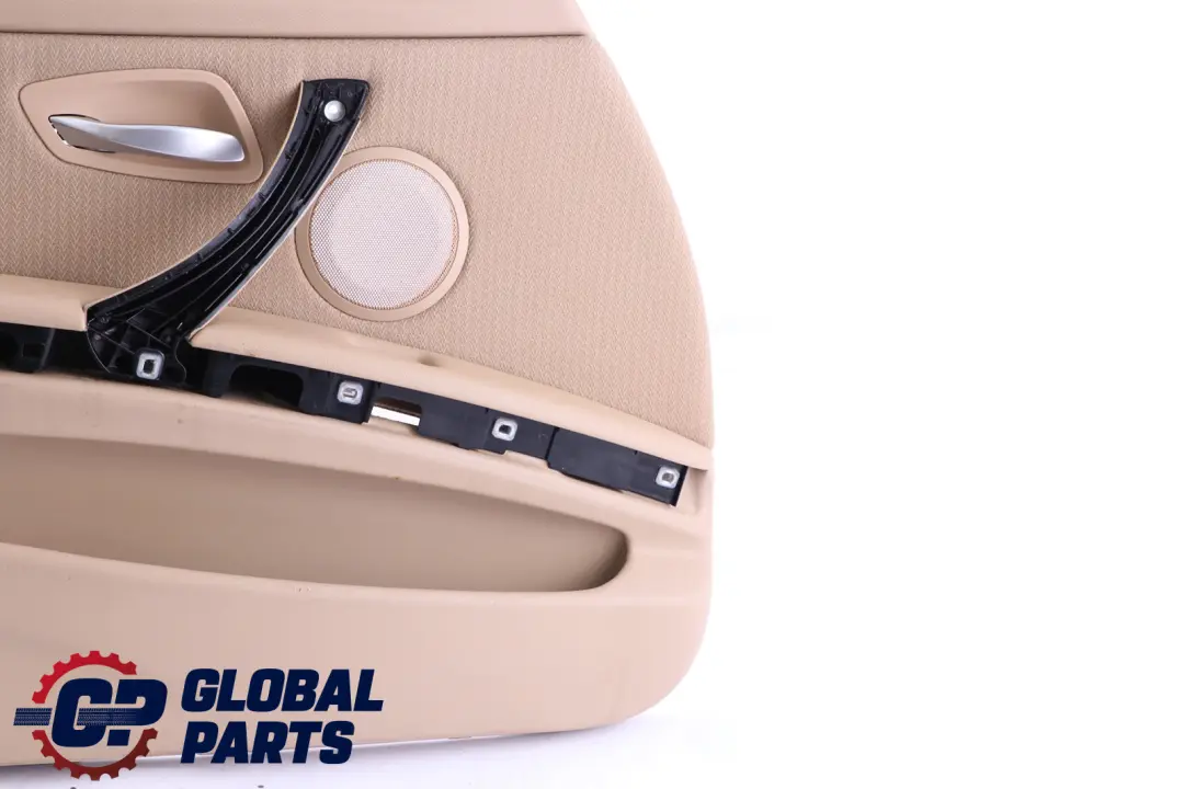 BMW 3 Series E90 E91 LCI 1 Front Left Door N/S Card Panel Beige Cloth Vertex