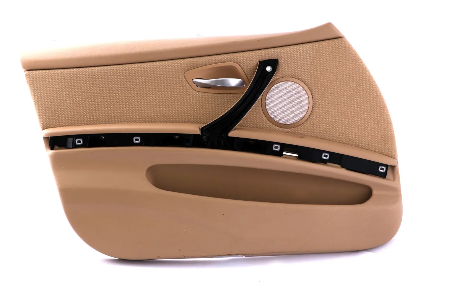 BMW 3 Series E90 E91 LCI Front Left Door Card N/S Beige Cloth Vertex Trim Panel