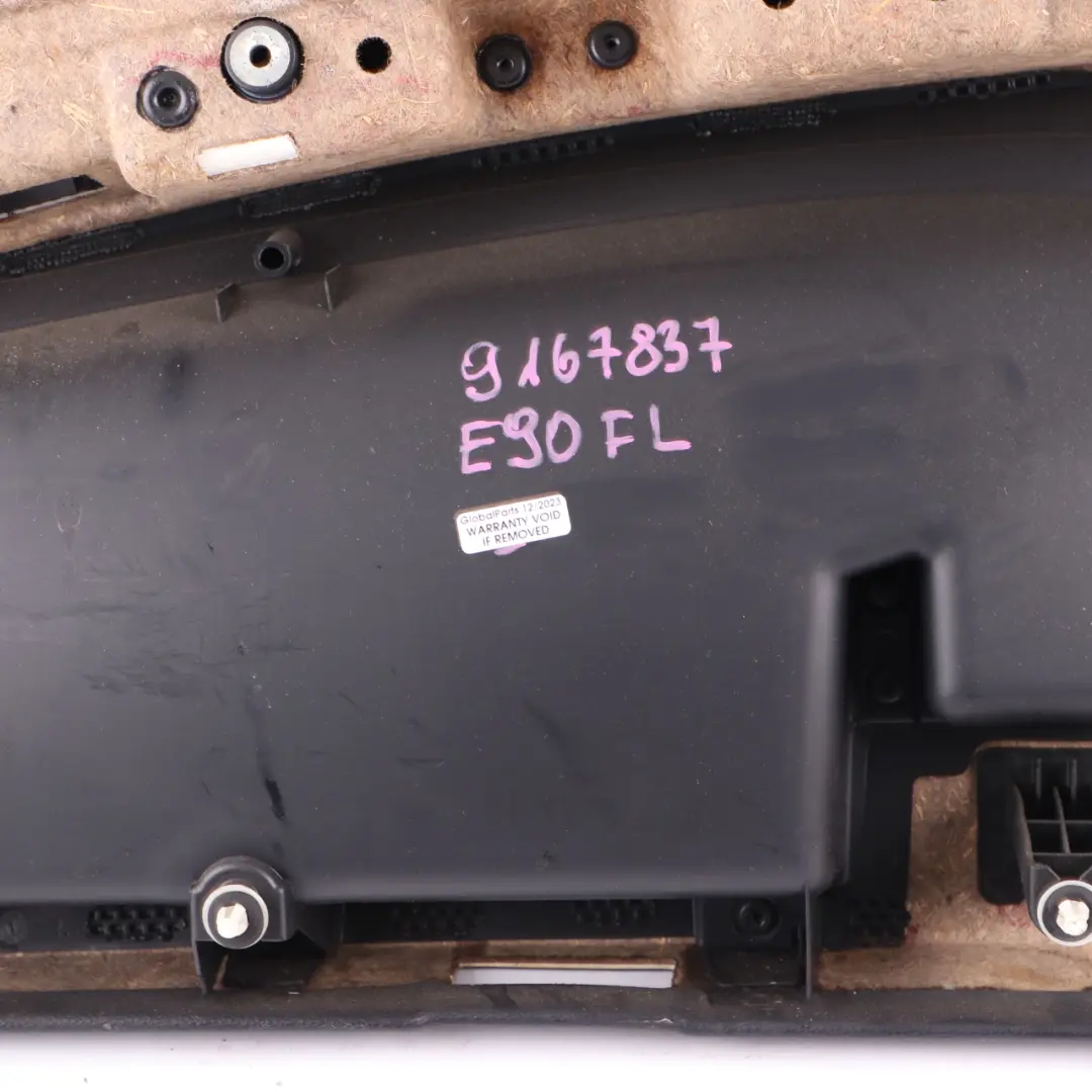 BMW E90 E91 LCI Door Card Front Left N/S Trim Panel Leather Dakota Red Brown
