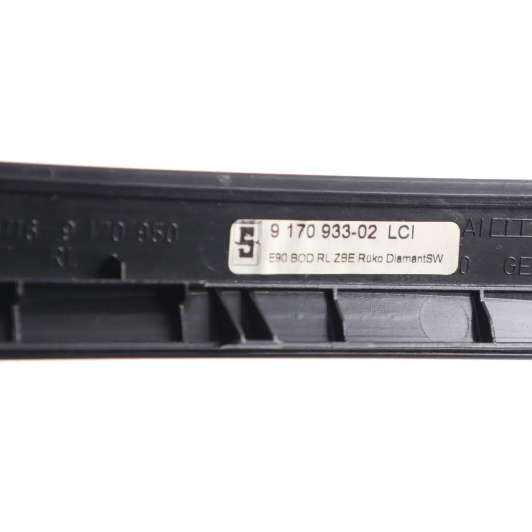 Centre Console Cover BMW E90 E91 E92 LCI 1 Ashtray Trim Diamond Black