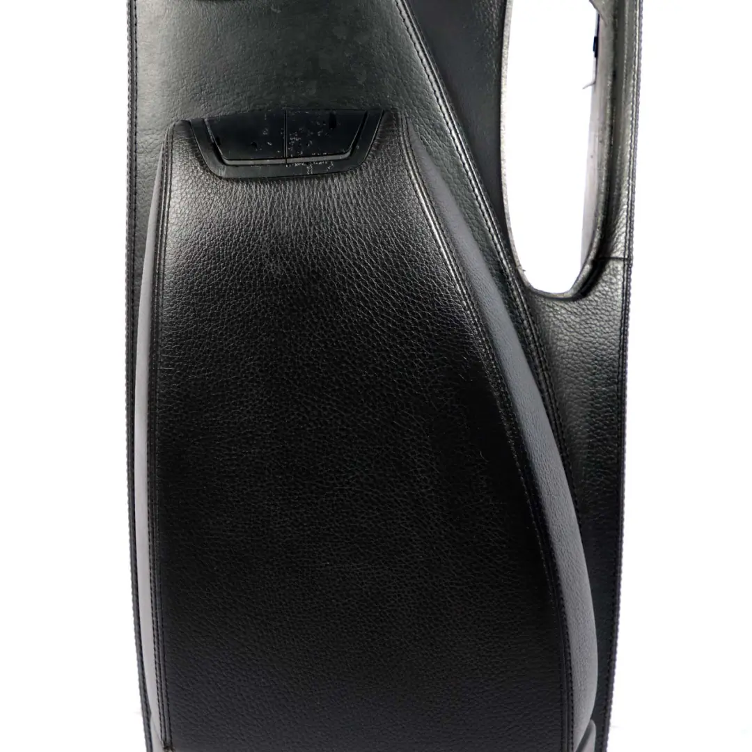 BMW 6 E63 E64 Centre Middle Console Armrest Cup Drink Holder Leather Black