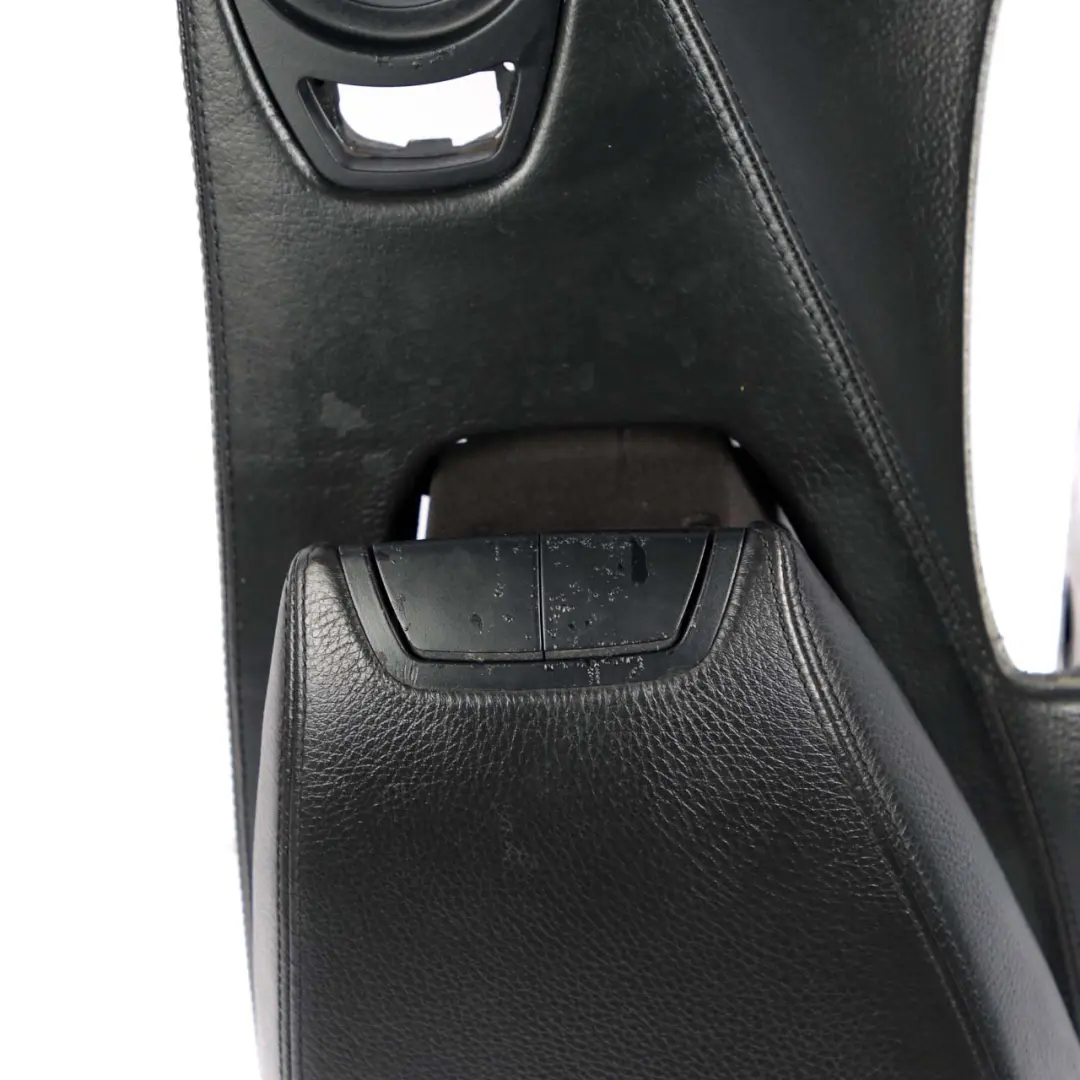 BMW 6 E63 E64 Centre Middle Console Armrest Cup Drink Holder Leather Black