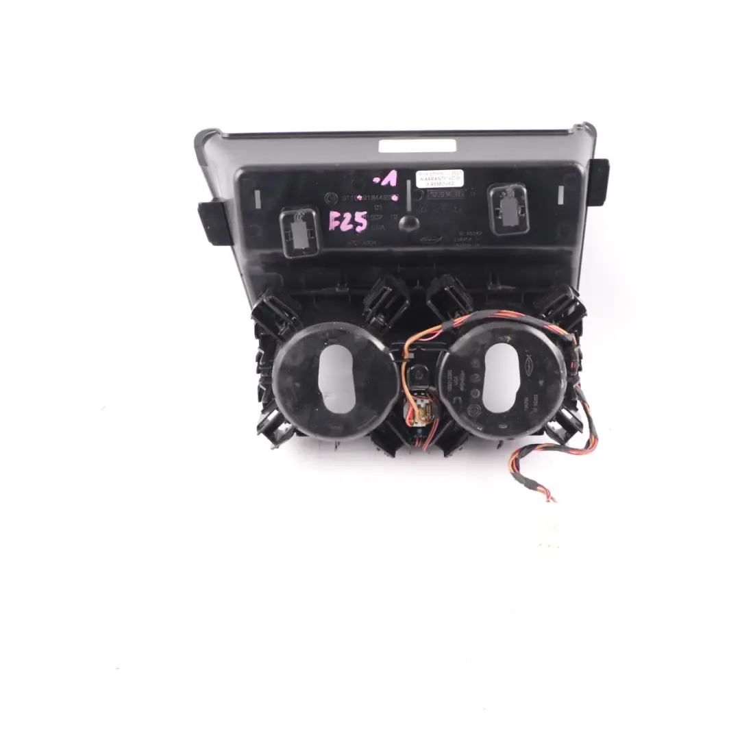 Cup Holder BMW X3 F25 Drink Holder Centre Console Front Cover Black 9184499