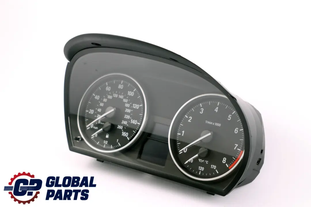 BMW 3 Series E90 E91 E92 Instrument Cluster Speedo Clocks MPH Manual 9187083