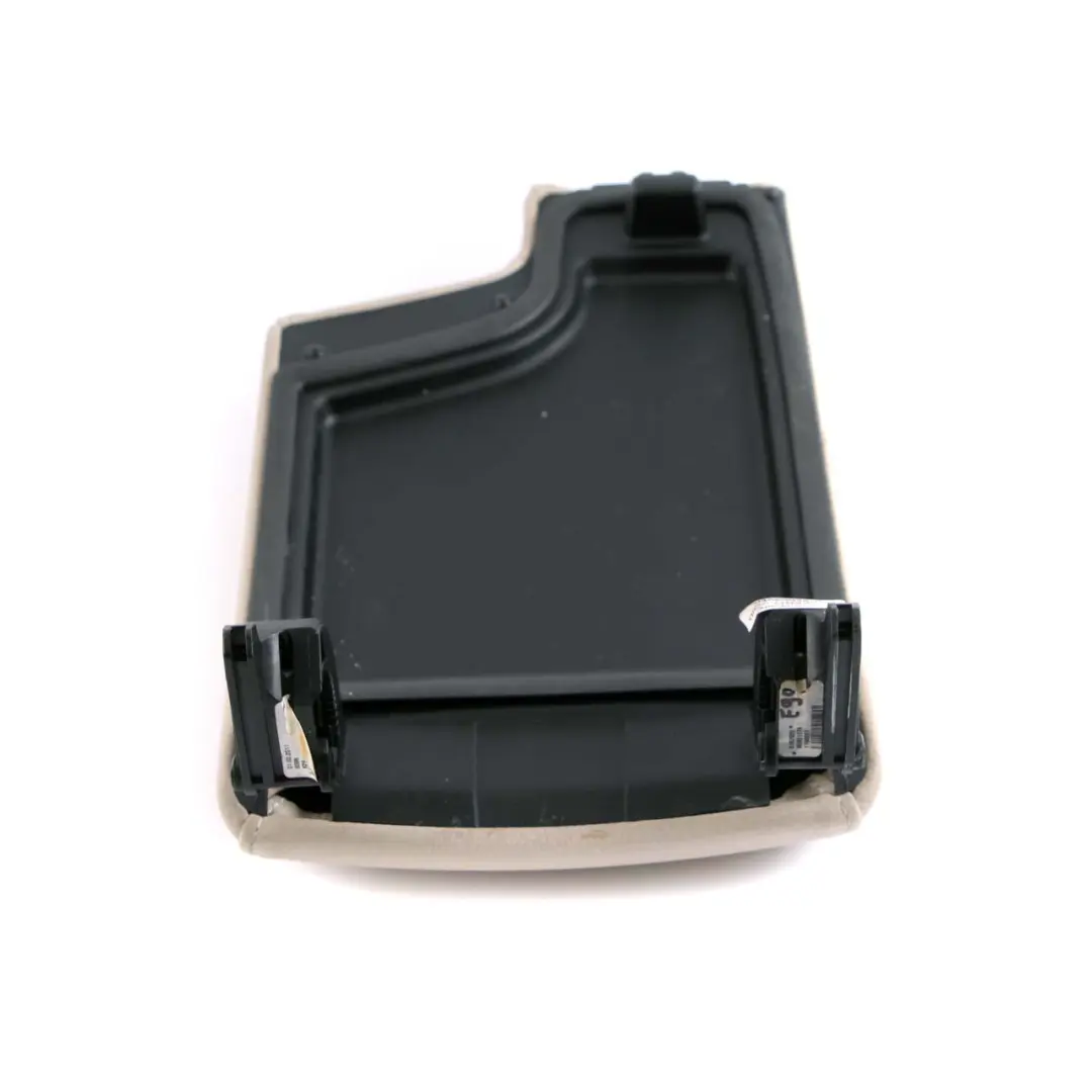 BMW 3 Series E90 E91 E92 LCI Leather Cover Centre Console Armrest Oyster 9187920
