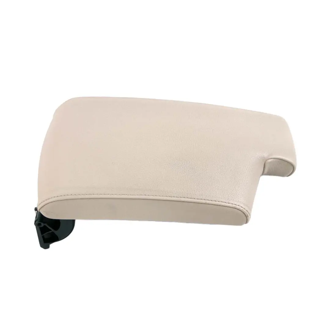 BMW 3 Series E90 E91 E92 LCI Leather Cover Centre Console Armrest Oyster 9187920