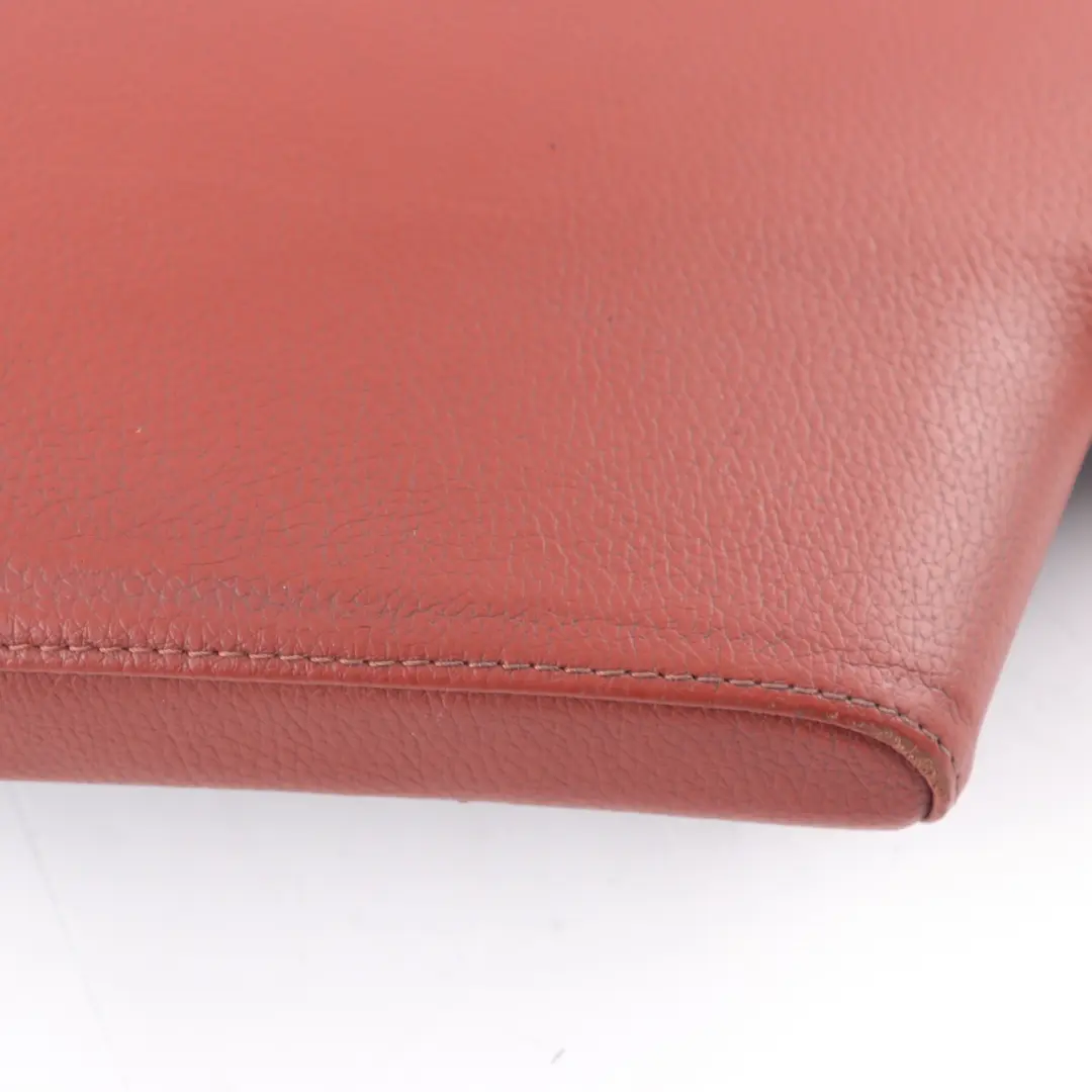 BMW E90 E91 E92 LCI Leather Dakota Red Brown Cover Centre Console Armrest