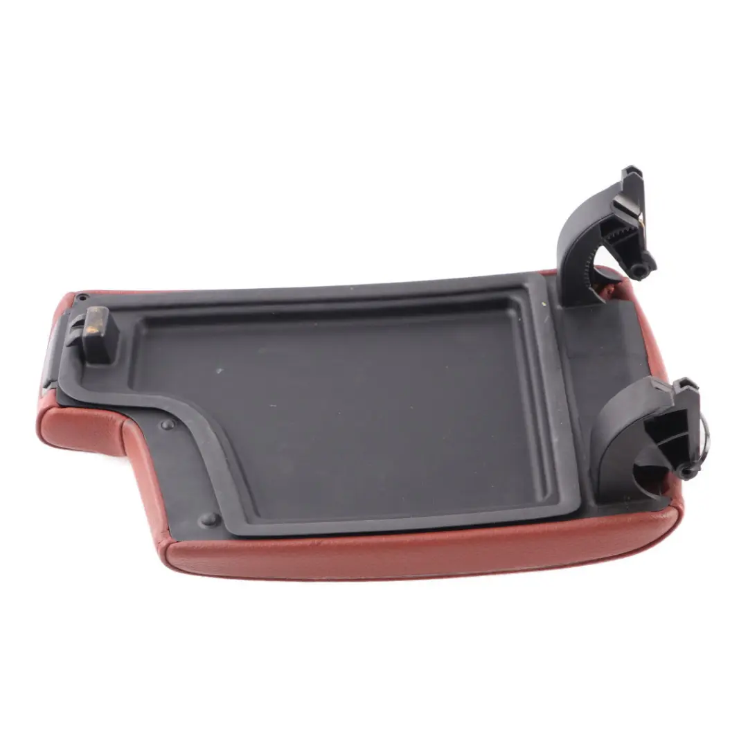 BMW E90 E91 E92 LCI Leather Dakota Red Brown Cover Centre Console Armrest