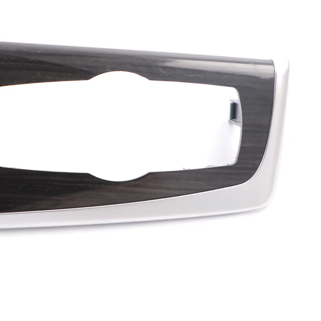 Instrument Panel Trim BMW F10 Decor Fine Wood Anthracite Perlglanz Chrom 9192944