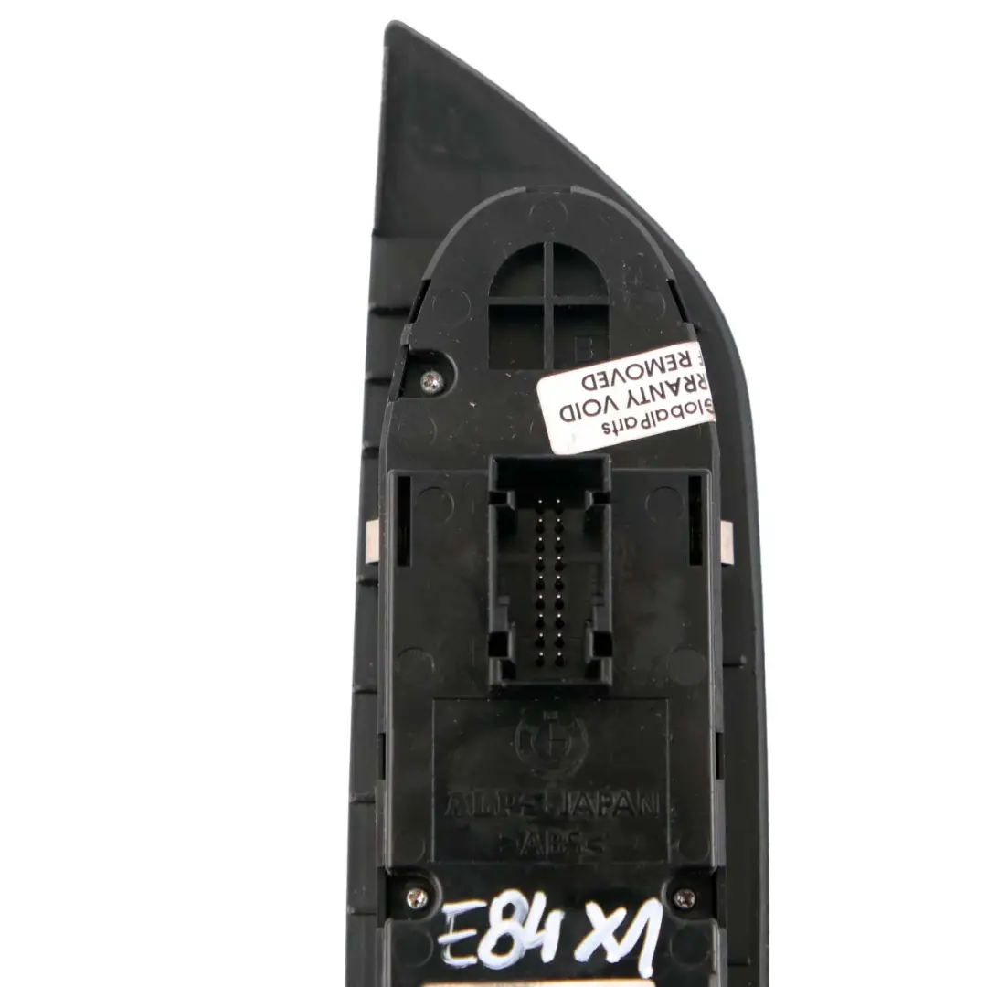 BMW X1 E84 Switch Window Lifter Button Panel Driver's Side Black 9216048