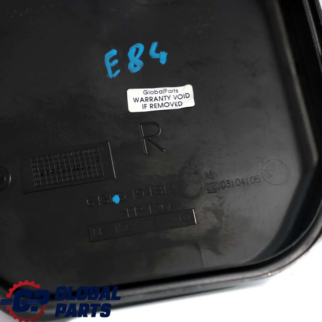 BMW X1 E84 Microfilter Covering Cover Right O/S Heater Air Conditioning 9194812