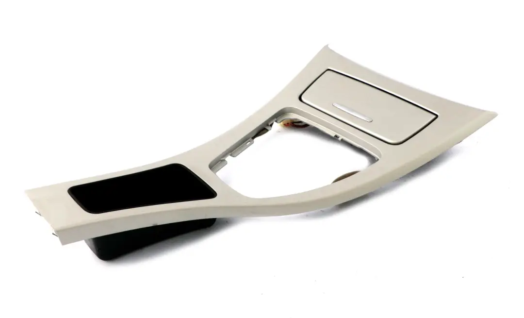 BMW 3 Series 5 E90 LCI Cover Centre Console Trim Ash Front Satinsilber Silver
