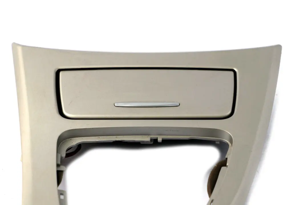 BMW 3 Series 5 E90 LCI Cover Centre Console Trim Ash Front Satinsilber Silver