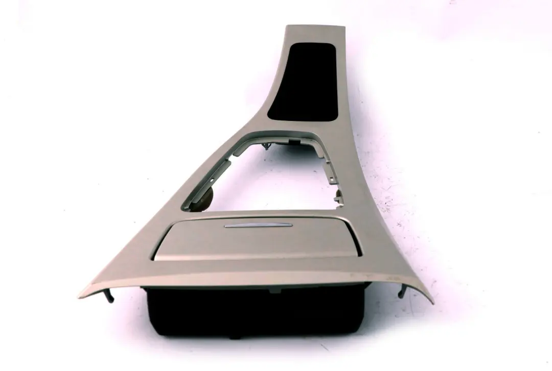 BMW 3 Series 5 E90 LCI Cover Centre Console Trim Ash Front Satinsilber Silver