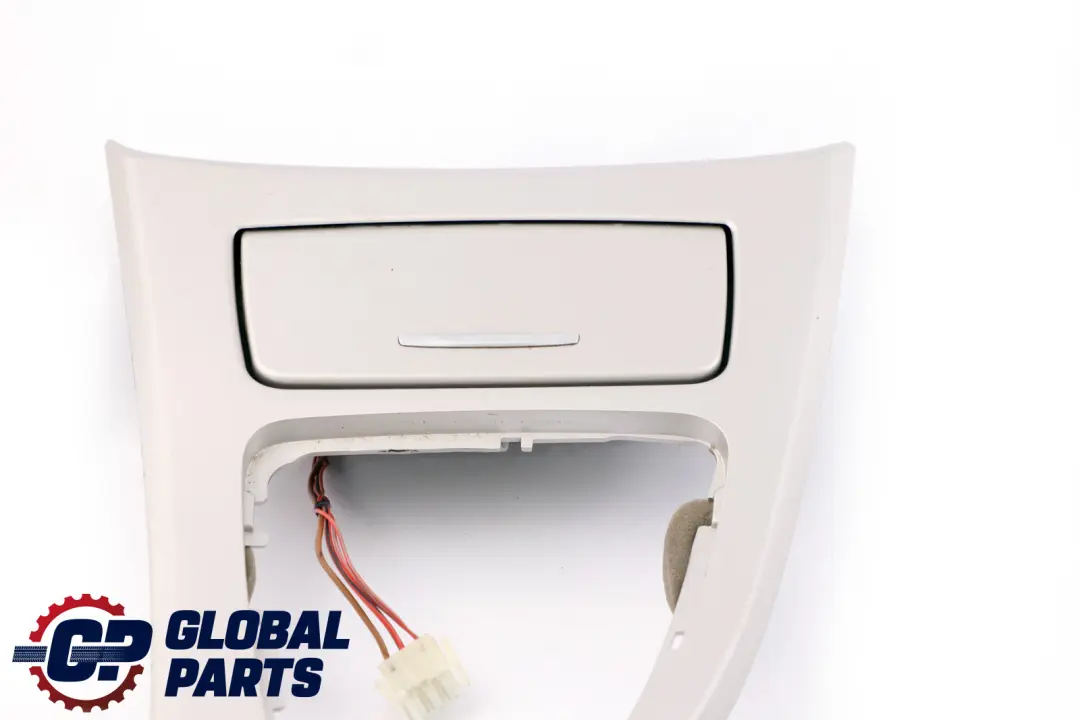 BMW 3 Series 6 E90 LCI Cover Centre Console Trim Ash Front Satinsilber Silver