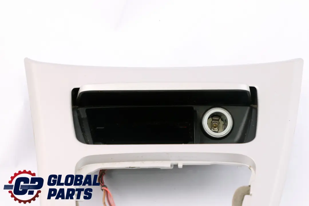BMW 3 Series 6 E90 LCI Cover Centre Console Trim Ash Front Satinsilber Silver