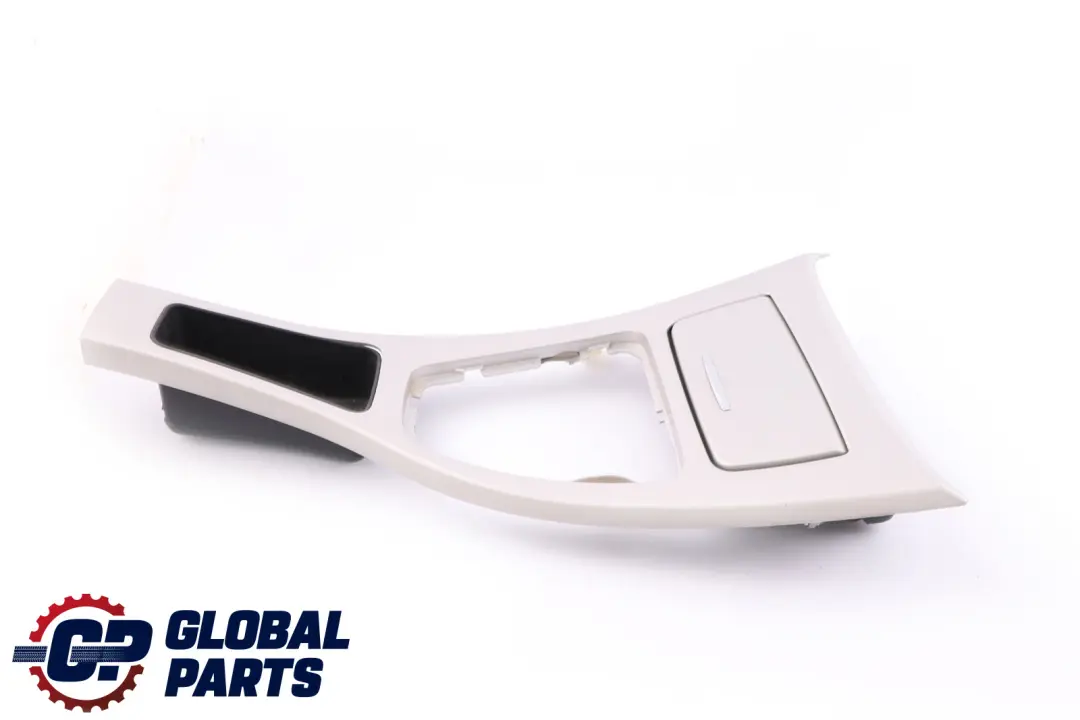 BMW 3 Series 6 E90 LCI Cover Centre Console Trim Ash Front Satinsilber Silver