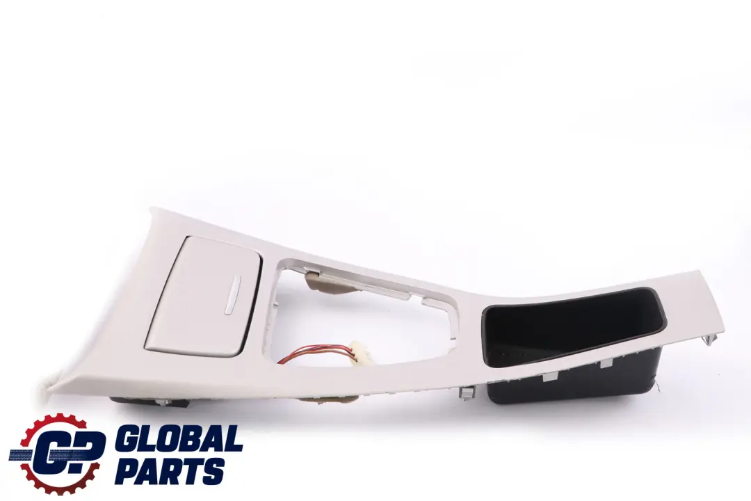 BMW 3 Series 6 E90 LCI Cover Centre Console Trim Ash Front Satinsilber Silver