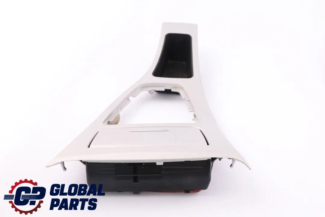 BMW 3 Series 6 E90 LCI Cover Centre Console Trim Ash Front Satinsilber Silver