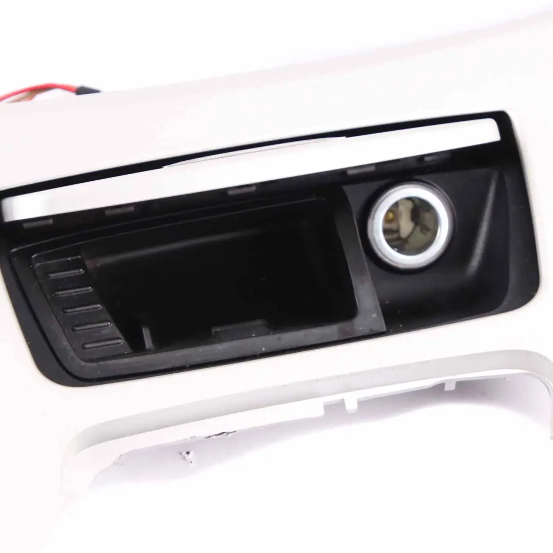 Centre Console BMW E90 E91 LCI Cover Trim Ashtray Gear Surround Satinsilber