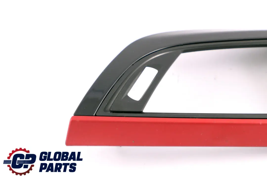 BMW 1 2 Series F21 F22 Trim Panel Black Glossy Dashboard Decor Korallrot Red