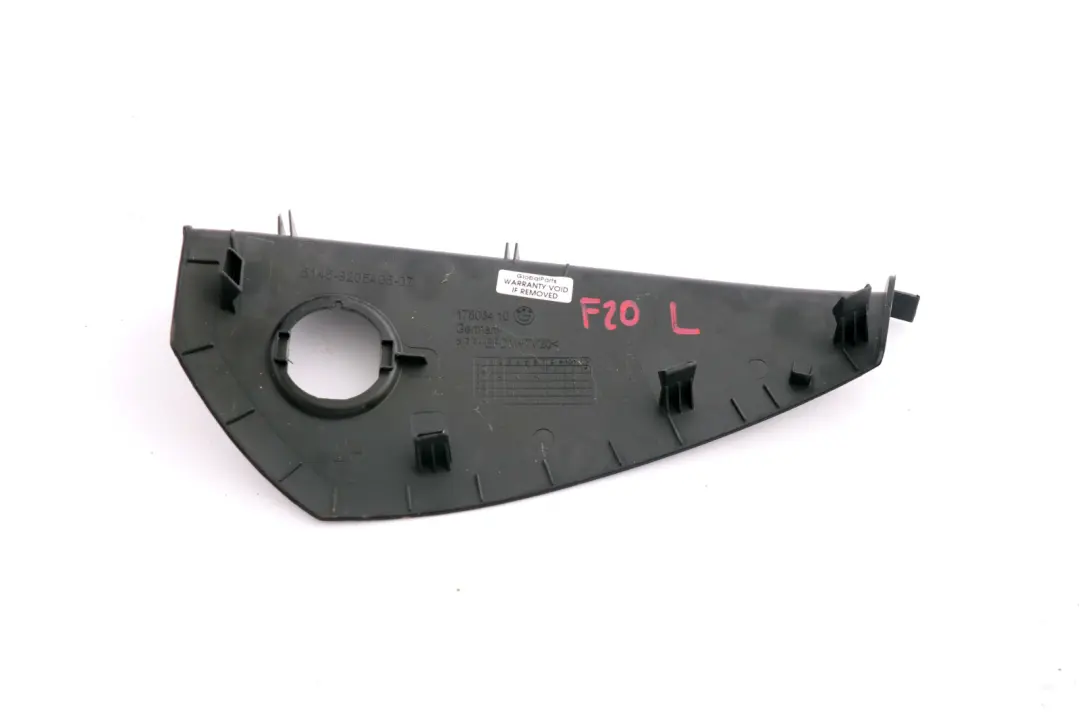 BMW 1 Series F20 F20N LCI Interior Daschboard Cover Panel Left N/S 9205405