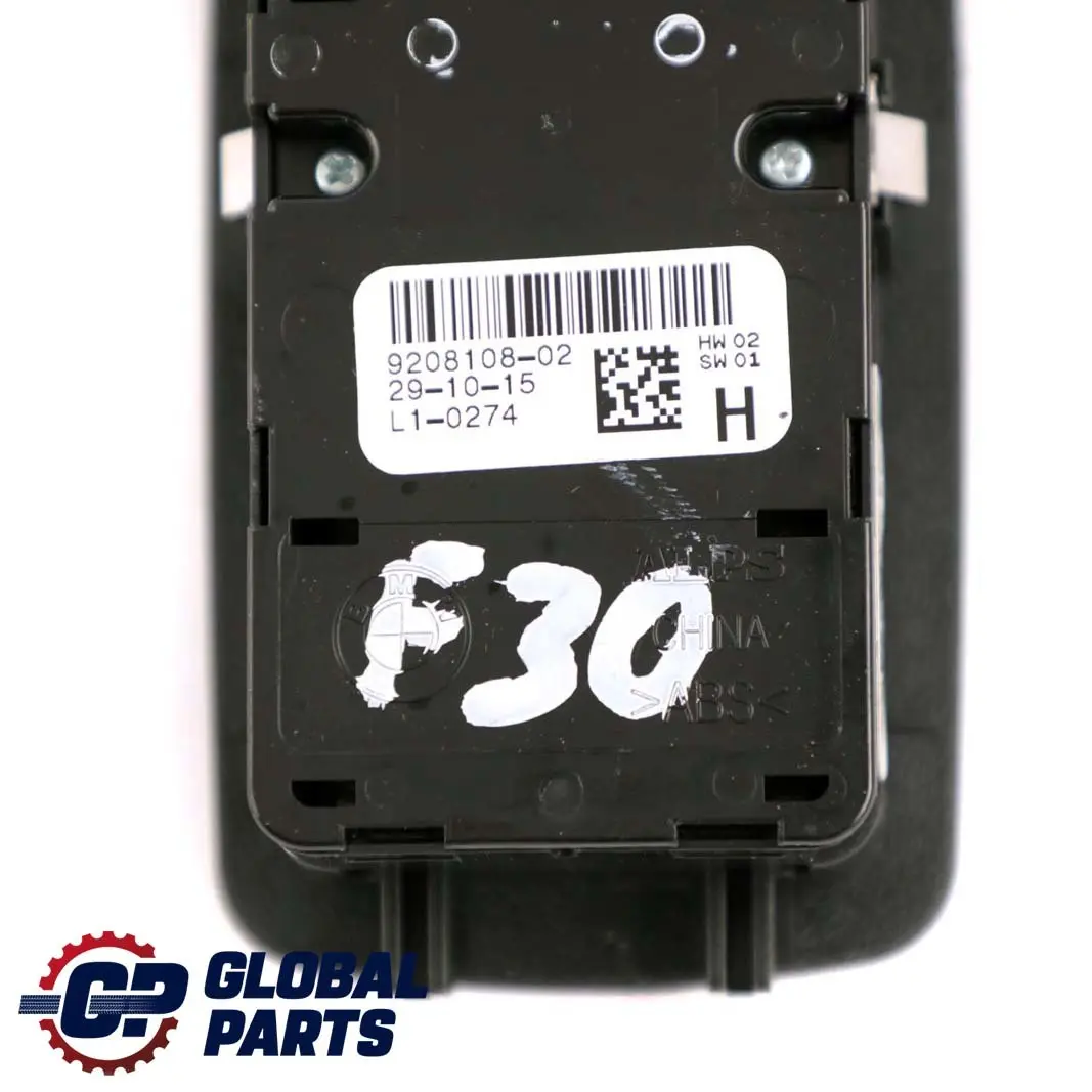 BMW 1 3 5 F10 F20 F30 Switch Unit Window Lifter Regulator Driver O/S 9208108