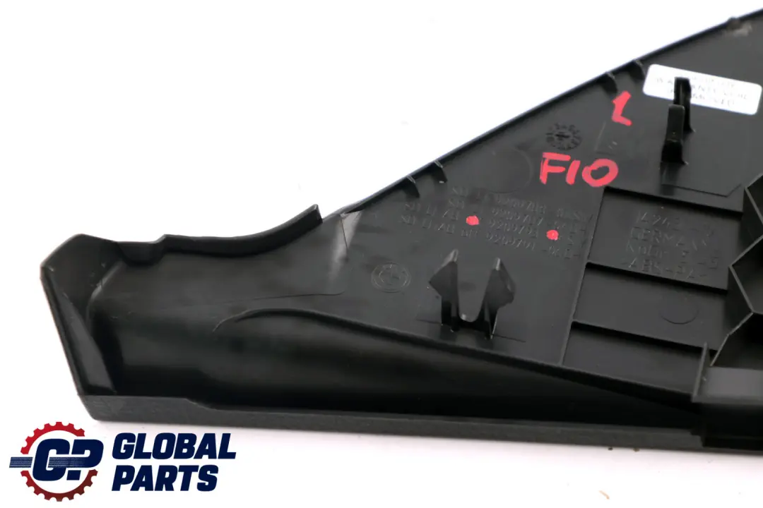 BMW 5 Series F10 F11 Side Panel Left  N/S Cover Trim Dashboard Black 9209793