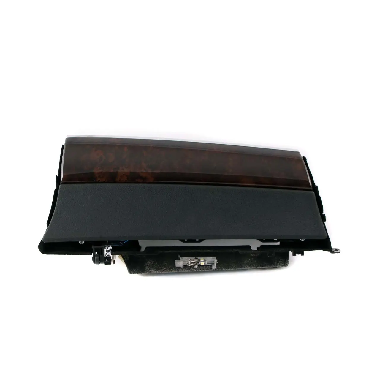 Glove Box BMW X5 X6 E70 E71 1 Storage Front Panel Cover Wood Burr Walnut 9210991