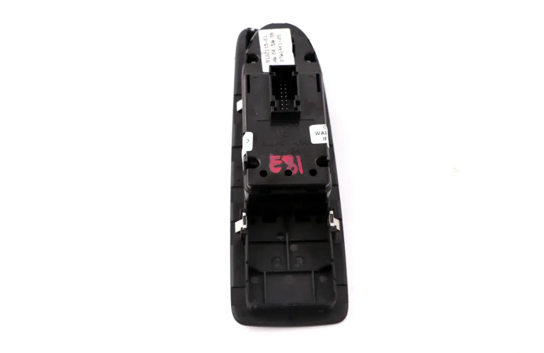 Window Lifter Switch BMW E81 E82 Driver's Side Control Panel Black 9216532