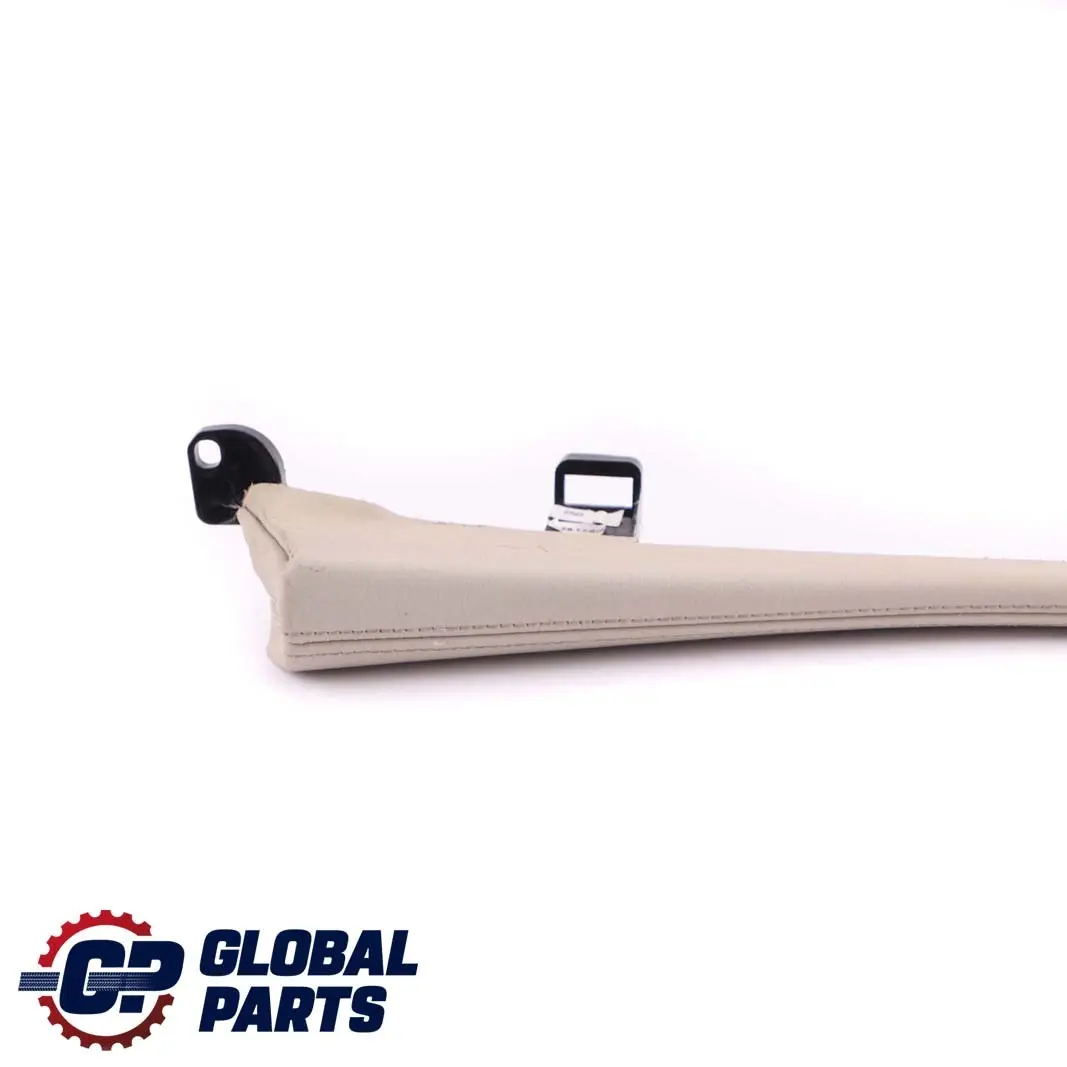 BMW F10 F11 Centre Console Leather Clasp Trim Oyster 3840915