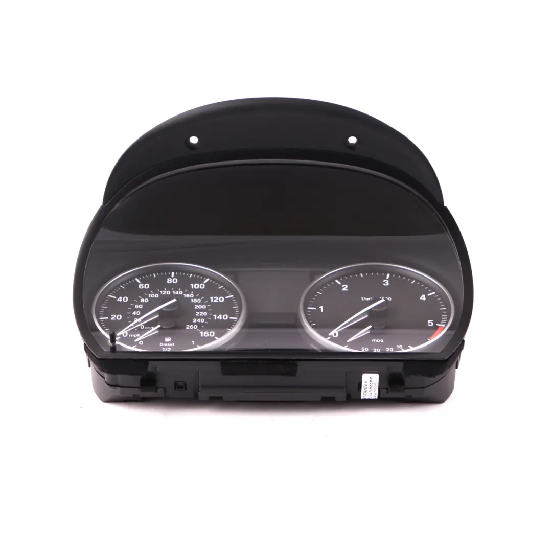 BMW 3 X1 E84 E90 E91 1 Instrument Cluster Speedo Clocks MPH Diesel 9220964